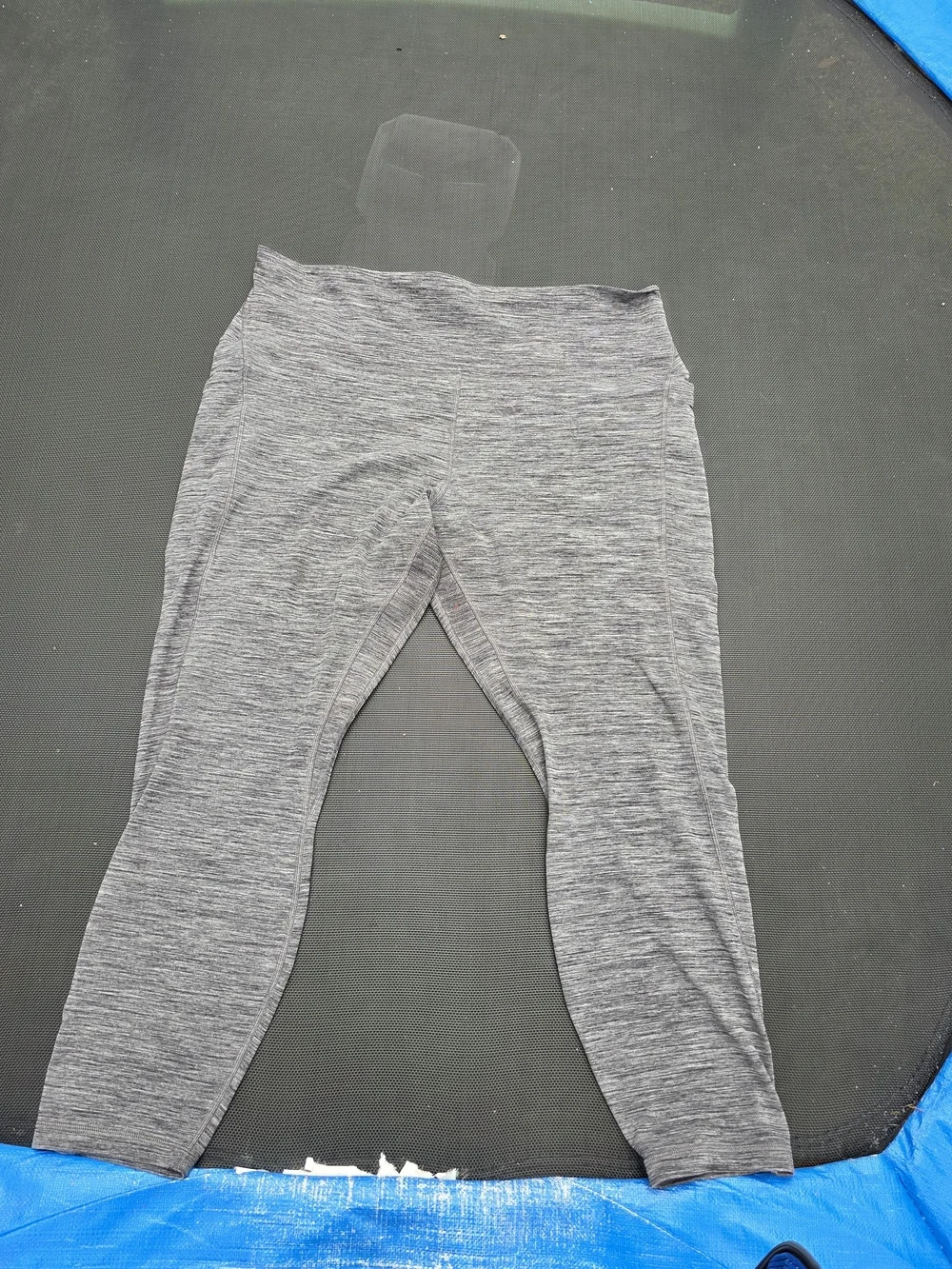 lululemon athletica Heather Gray High-Rise Leggings